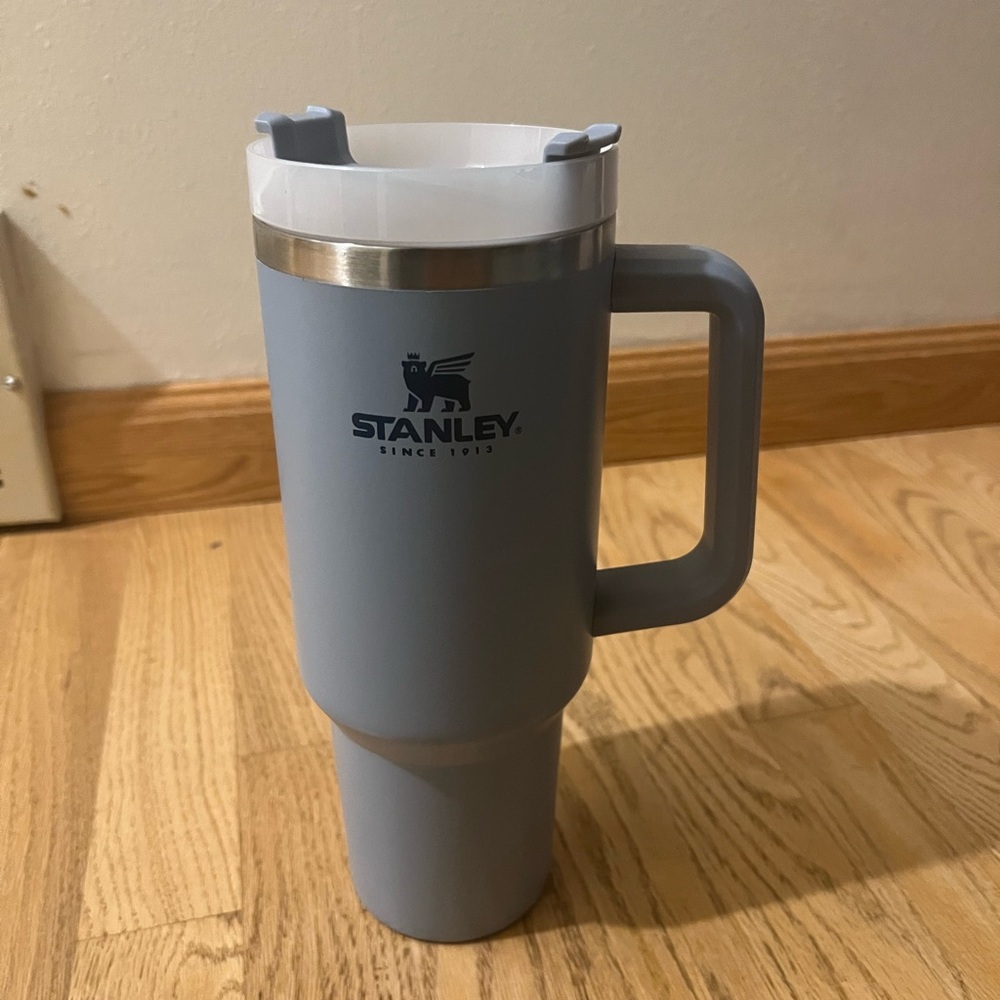 Stanley Blue Travel Mug with Handle